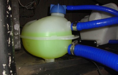 le vase d’expansion rempli au &quot;pastis&quot;